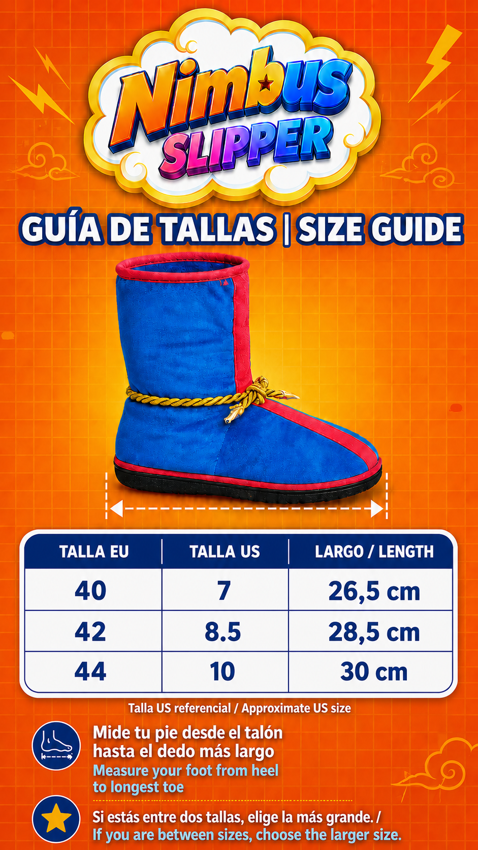 Nimbus Slippers Goku