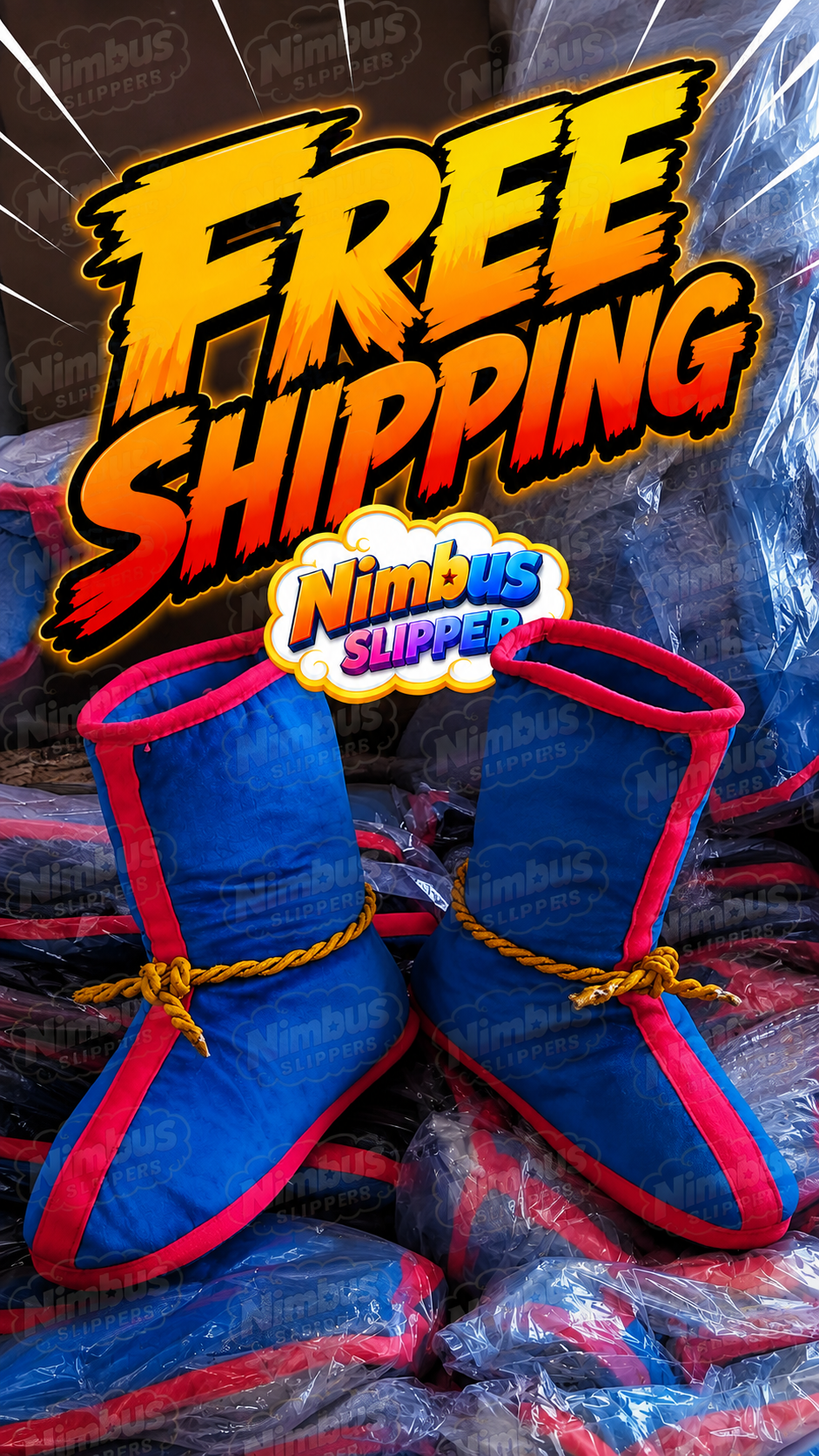 Nimbus Slippers Botas de Goku